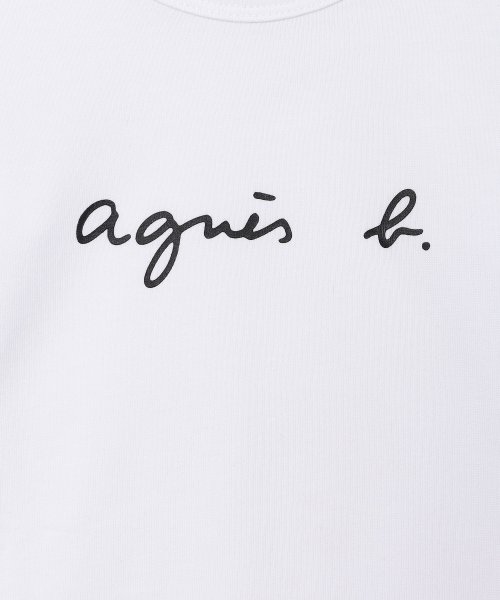 agnes b. BABY(アニエスベー　ベビー)/S137 L TS ベビー ロゴTシャツ/img02