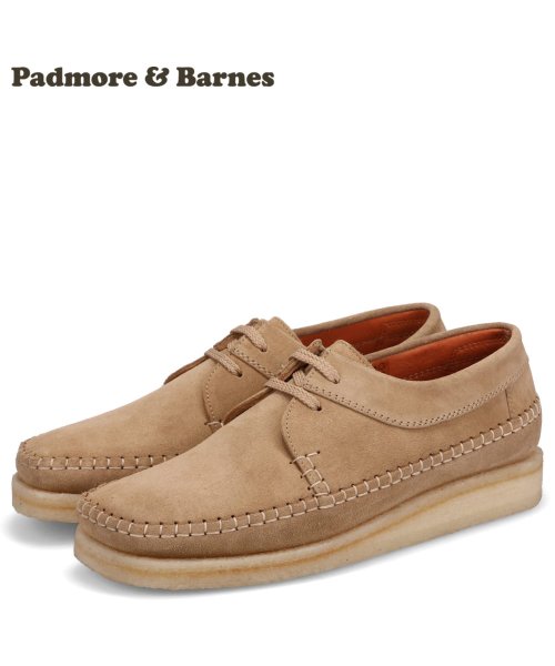 パドモア&バーンズ PADMORE&BARNES シューズ ウィロー メンズ WILLOW ベージュ M387 パドモア&バーンズ PADMORE&BARNES ウィロー WILLOW
