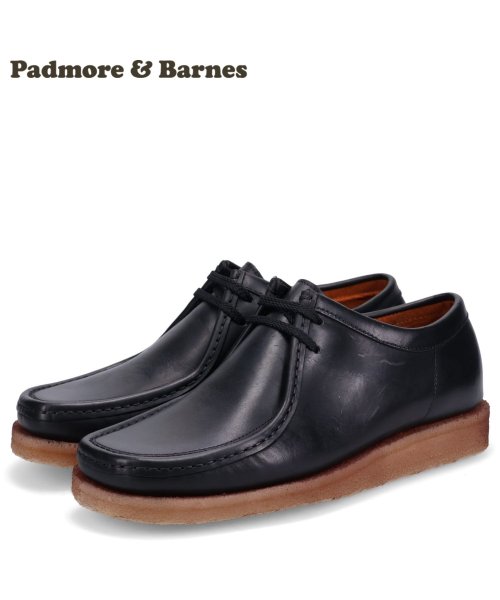 PADMORE&BARNES(パドモアアンドバーンズ)/パドモア&バーンズ PADMORE&BARNES ワラビー ブーツ オリジナル メンズ ORIGINAL ブラック 黒 P204/img03