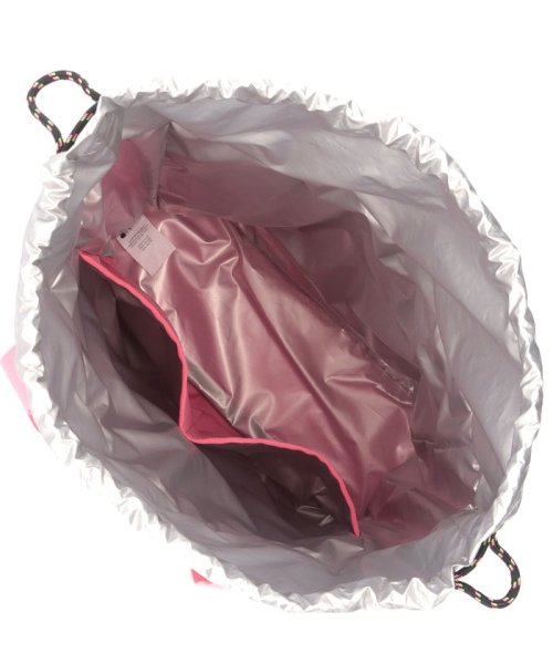 DRAWSTRING TOTEリップスティックピンクC DRAWSTRING