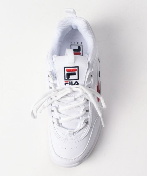 FILA（Shoes）(フィラ（シューズ）)/DISRUPTOR 2 GOLF SCRIPT/ ディスラプター2 ゴルフ スクリプト  スパイクレス 軽量  / ホワイト/img04