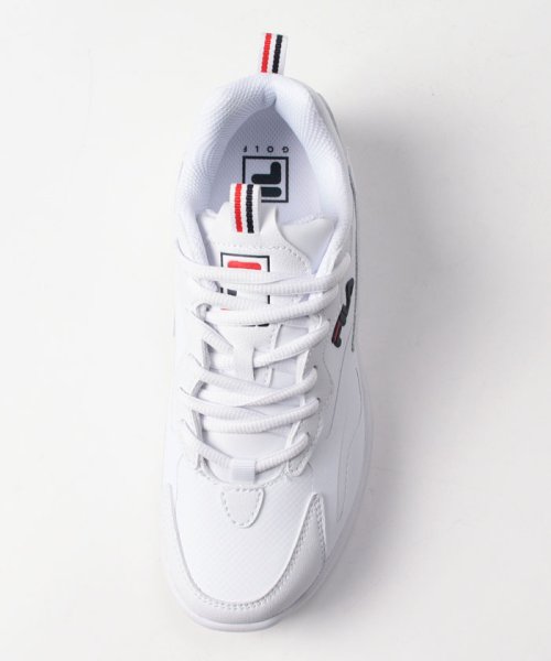 FILA（Shoes）(フィラ（シューズ）)/RAY TRACER FIELD/ レイトレーサー フィールド ゴルフ  スパイクレス 軽量 レディース メンズ / ホワイト/img04