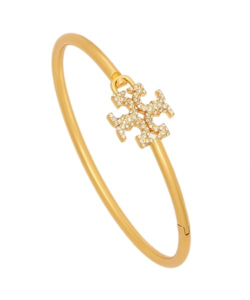 TORY BURCH(トリーバーチ)/トリーバーチ ブレスレット アクセサリー エレノア パヴェ ヒンジ カフ ゴールド ホワイト レディース TORY BURCH 143797 960/img01