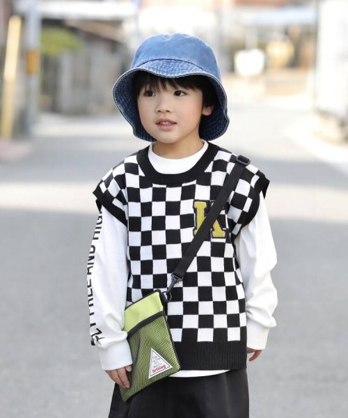 SHOO・LA・RUE(Kids) (シューラルーキッズ)/【110－140cm/2点セット】ニットベストレイヤードセット/img14