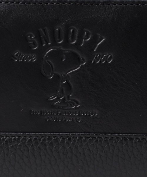 SNOOPY Leather Collection(スヌーピー)/スヌーピー/PEANUTS/ピーナッツ/蝶ネクタイシリーズ/R束入れ/長財布/img04