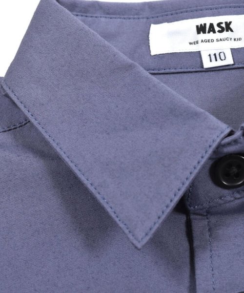WASK(ワスク)/ストレッチ ブロード ウエスタン シャツ (100~160cm)/img07