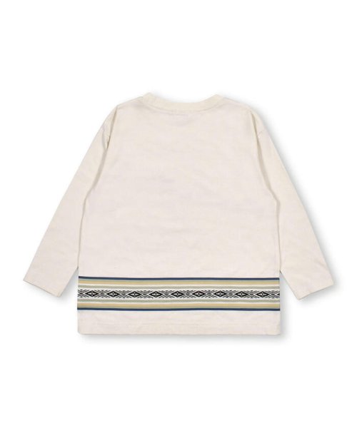 WASK(ワスク)/ポケット付き ネイティブ 柄 刺繍 天竺 Tシャツ (100~160cm)/img06