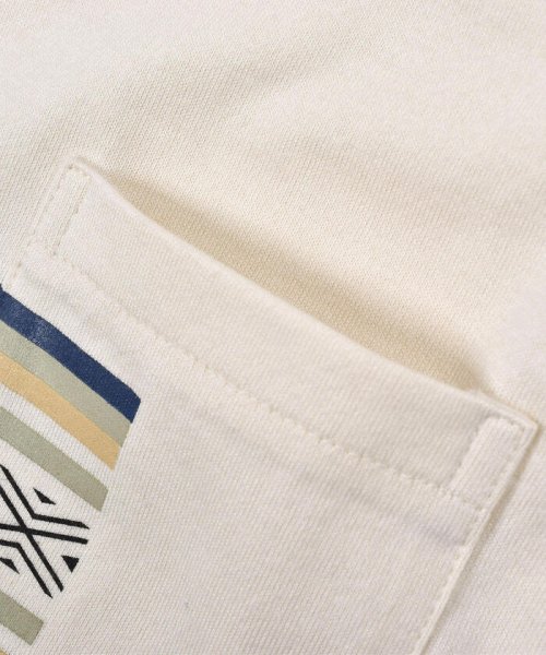 WASK(ワスク)/ポケット付き ネイティブ 柄 刺繍 天竺 Tシャツ (100~160cm)/img09