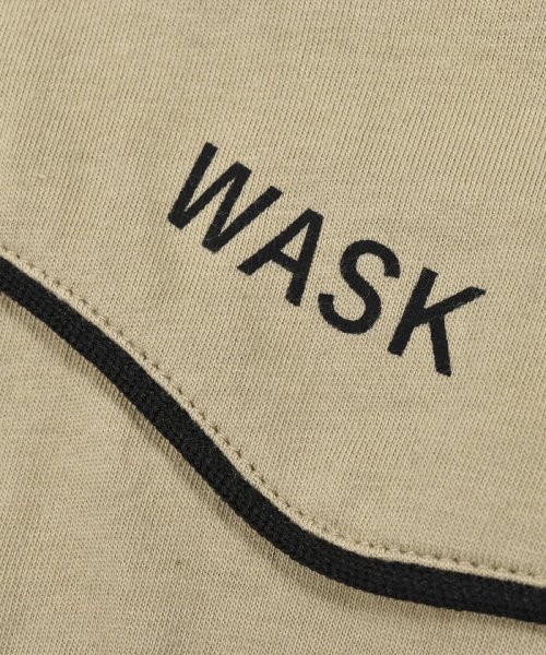 WASK(ワスク)/胸 ポケット パイピング 天竺 Tシャツ (100~160cm)/img10