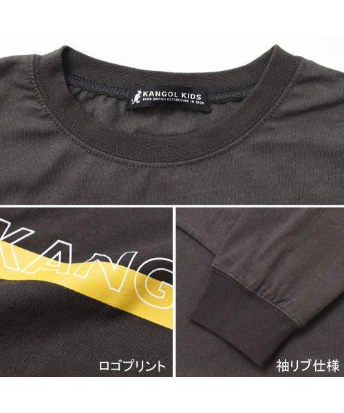 RAT EFFECT(ラット エフェクト)/KANGOL別注袖ネオンプリントロングTシャツ/img14