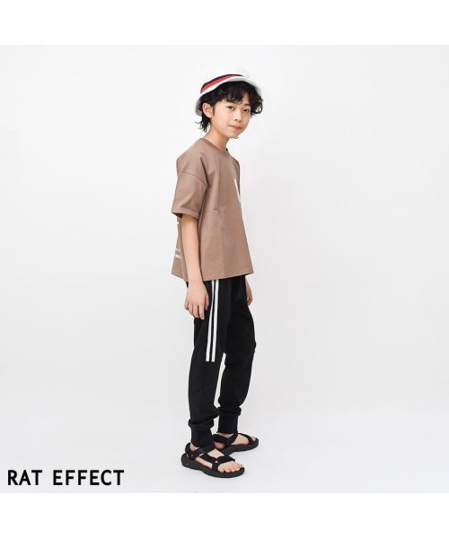 RAT EFFECT(ラット エフェクト)/ジャージ切替ラインパンツ/img04