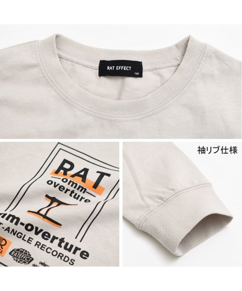 RAT EFFECT(ラット エフェクト)/RATOVERTUREロングTシャツ/img18