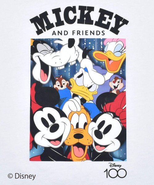 SLAP SLIP(スラップスリップ)/【 Disney 】 ミッキーマウス / ミニーマウス / シルエット 肘 配色/img12