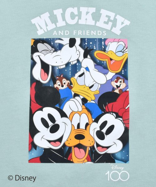 SLAP SLIP(スラップスリップ)/【 Disney 】 ミッキーマウス / ミニーマウス / シルエット 肘 配色/img19