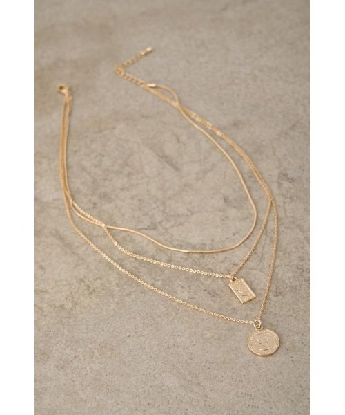AZUL by moussy(アズールバイマウジー)/COIN THREE－STRAND NECKLACE/img04