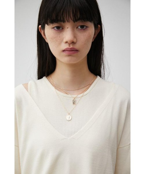 AZUL by moussy(アズールバイマウジー)/COIN THREE－STRAND NECKLACE/img07