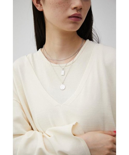 AZUL by moussy(アズールバイマウジー)/COIN THREE－STRAND NECKLACE/img12