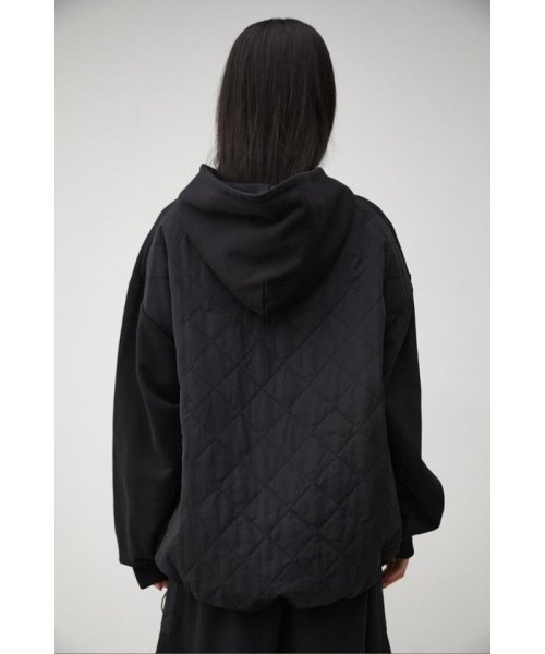 AZUL by moussy(アズールバイマウジー)/QUILTED DETAIL HOODIE/img15