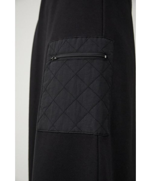 AZUL by moussy(アズールバイマウジー)/QUILTED DETAIL LONG SKIRT/img16