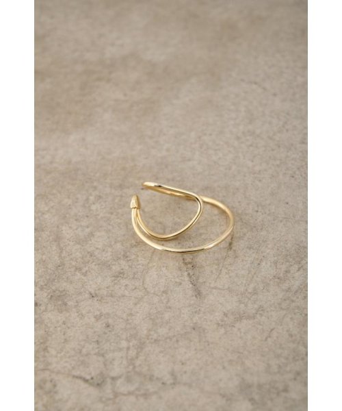 AZUL by moussy(アズールバイマウジー)/NUANCE CURVE EARCUFF/img01