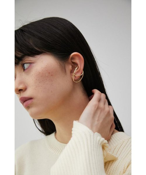 AZUL by moussy(アズールバイマウジー)/NUANCE CURVE EARCUFF/img05
