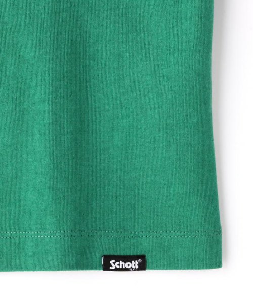 Schott(ショット)/KID'S/SS T－SHIRT STENCIL BULLDOG/ステンシル ブルドック Tシャツ/img06