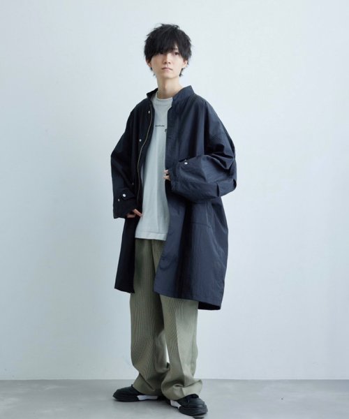 JUNRed(ジュンレッド)/こめ×JUNRed オーバーナイロンモッズコート/img07