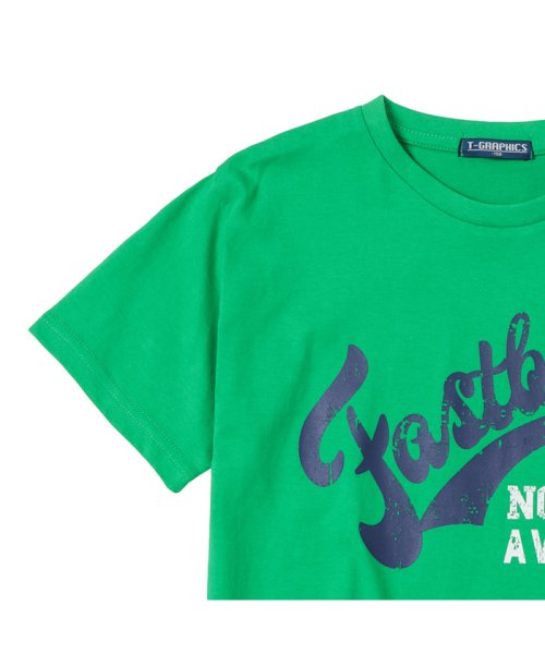 MAC HOUSE(kid's)(マックハウス（キッズ）)/T－GRAPHICS ティーグラフィックス ベースボールロゴ半袖Tシャツ MAB23104/img01