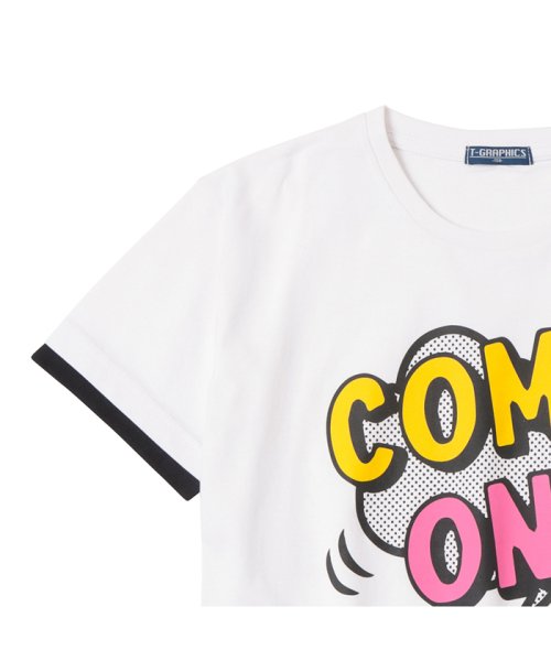 MAC HOUSE(kid's)(マックハウス（キッズ）)/T－GRAPHICS ティーグラフィックス アメリカンロゴCome on半袖Tシャツ MAB23115/img01