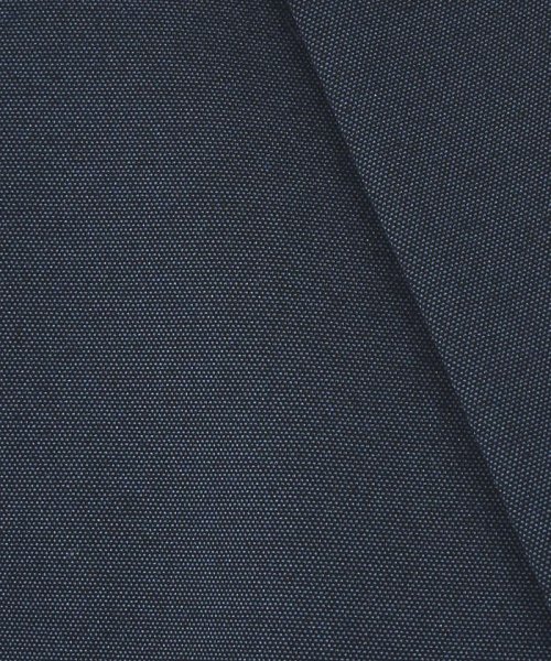 【セットアップ対応/FLEX JACKET】ポンチ シャンブレー ジャケット モデル：H178 B82 W76 H88 着用サイズ：48ネイビー