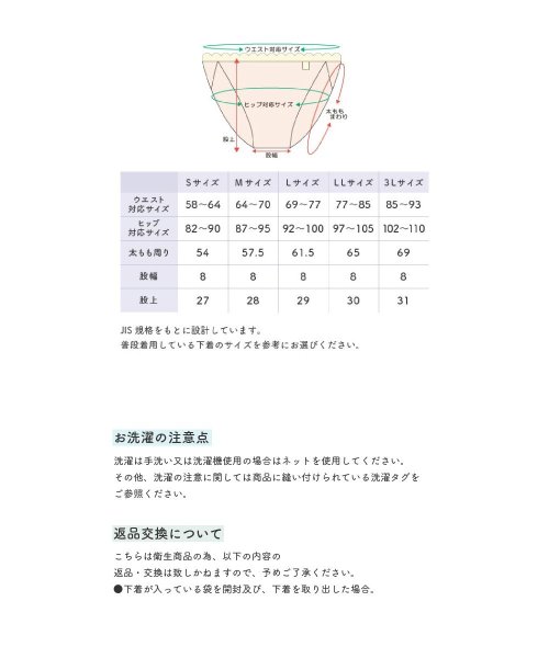 Yuruneru(ゆるねる)/ゆる寝ちゃんふんどしショーツL（1枚売り）/img12