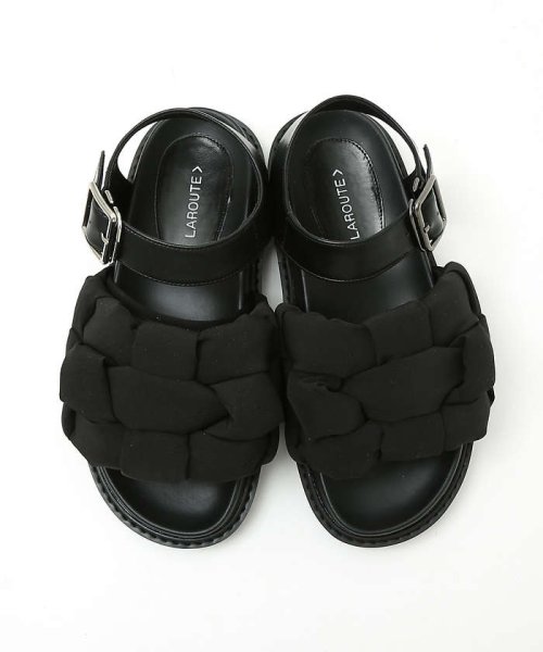 【LAROUTE】パフメッシュサンダル 人気・おすすめ｜省スペース設計・旅行向けにおすすめ お得商品 プライバシー配送 国内発送・安心販売体制