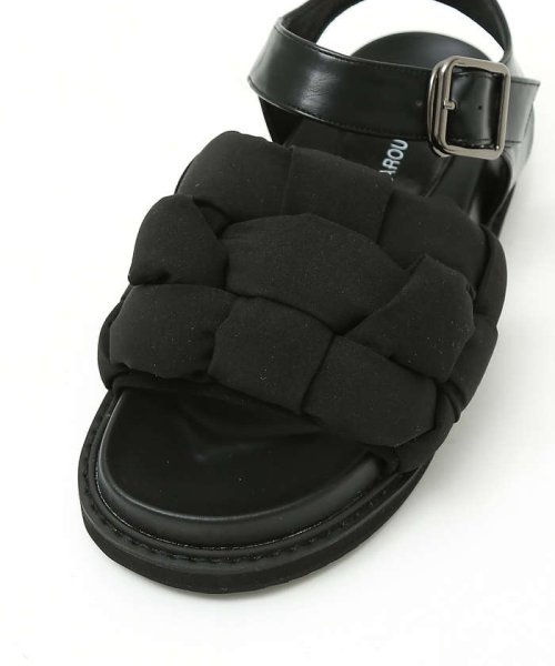 【LAROUTE】パフメッシュサンダル 人気・おすすめ｜省スペース設計・旅行向けにおすすめ お得商品 プライバシー配送 国内発送・安心販売体制