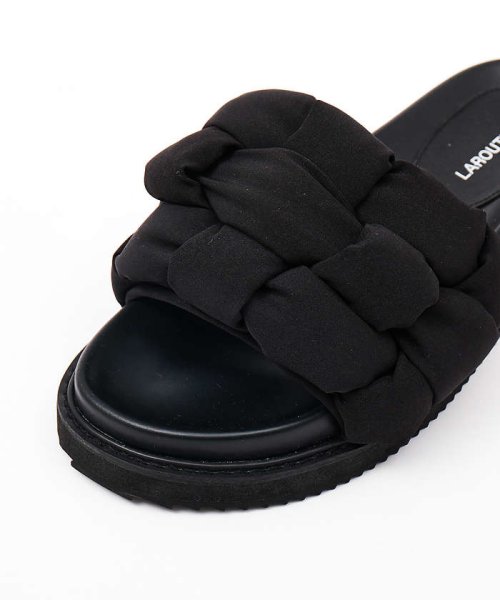 【LAROUTE】パフメッシュサンダル 人気・おすすめ｜省スペース設計・旅行向けにおすすめ お得商品 プライバシー配送 国内発送・安心販売体制