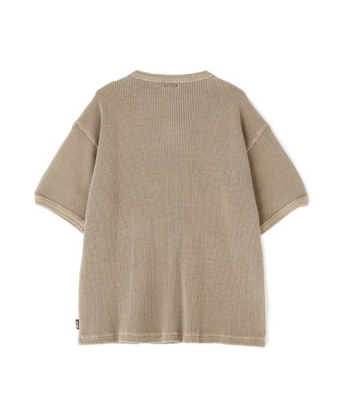 Schott(ショット)/THERMAL PIGMENT O/D HENLEY NECK T－SHIRT/サーマル オーバーダイ ヘンリーネック Tシャツ/img21