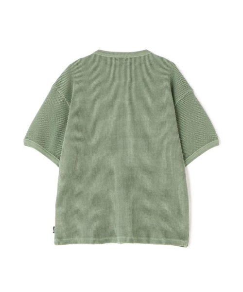 Schott(ショット)/THERMAL PIGMENT O/D HENLEY NECK T－SHIRT/サーマル オーバーダイ ヘンリーネック Tシャツ/img25