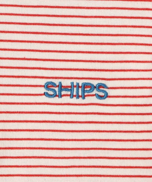 SHIPS KIDS(シップスキッズ)/SHIPS KIDS:半袖 ロゴ ロンパース/img34