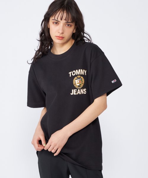 TOMMY JEANS(トミージーンズ)/【WEB限定】エンブレムバックロゴTシャツ/img01