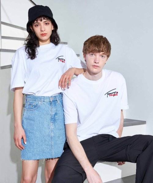 TOMMY JEANS(トミージーンズ)/【WEB限定】シグネチャーロゴTシャツ/img03