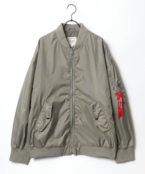 LAZAR(ラザル)/【Lazar】MA－1 FLIGHT JACKET/ビッグシルエット ミリタリー フライトジャケット メンズ レディース カジュアル アウター ブルゾン/img08