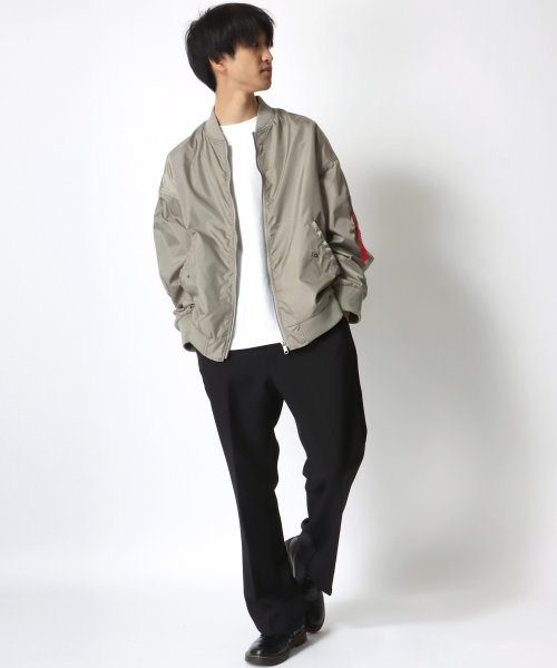 LAZAR(ラザル)/【Lazar】MA－1 FLIGHT JACKET/ビッグシルエット ミリタリー フライトジャケット メンズ レディース カジュアル アウター ブルゾン/img15