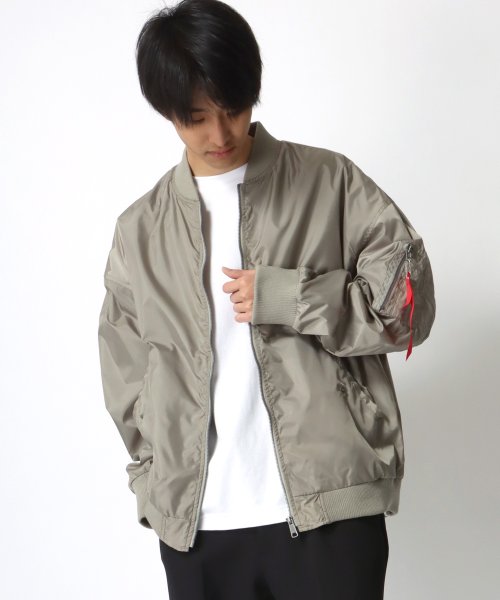 LAZAR(ラザル)/【Lazar】MA－1 FLIGHT JACKET/ビッグシルエット ミリタリー フライトジャケット メンズ レディース カジュアル アウター ブルゾン/img24