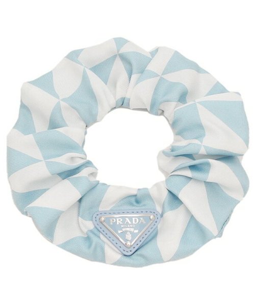 プラダ シュシュ ヘアアクセサリー ブルー レディース PRADA 1IF015 2DTP F0X24 PRADA プラダ シュシュ ヘアアクセサリー ブルー レディース 1IF015 2DTP