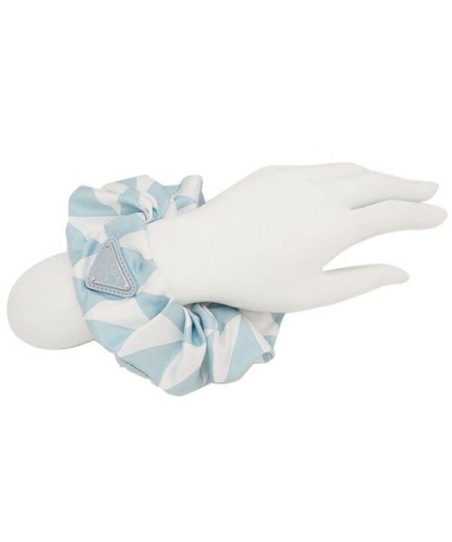 プラダ シュシュ ヘアアクセサリー ブルー レディース PRADA 1IF015 2DTP F0X24 PRADA プラダ シュシュ ヘアアクセサリー ブルー レディース 1IF015 2DTP