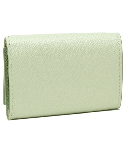 プラダ 三つ折り財布 サフィアーノメタルオロ ミニ財布 グリーン レディース PRADA 1MH021 ZLP F0RAY PRADA プラダ 三つ折り財布 サフィアーノメタルオロ ミニ財布 グリーン レディース 1MH021 ZLP SAFFIANO