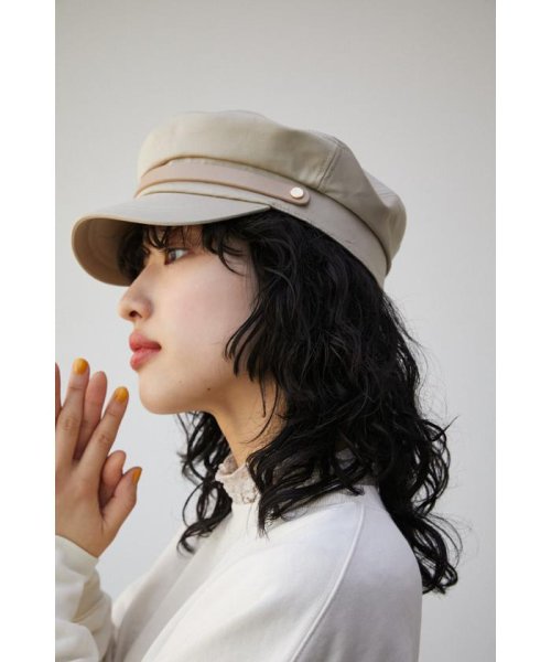 AZUL by moussy(アズールバイマウジー)/CONTRAST TWILL CASQUETTE/img18