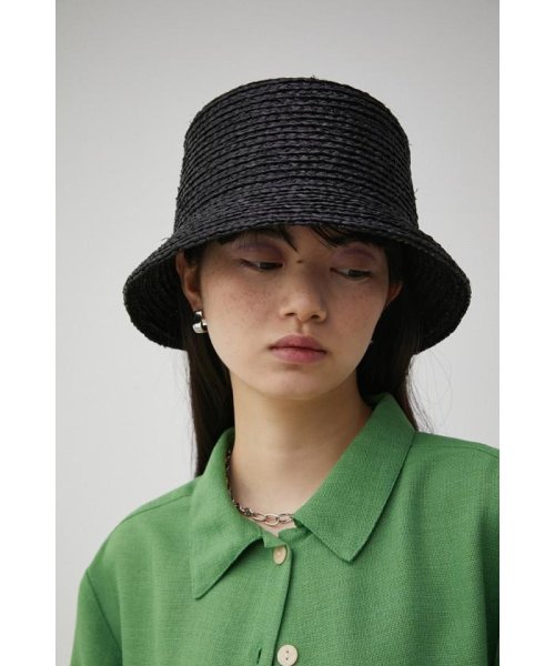 AZUL by moussy(アズールバイマウジー)/RAFFIA BUCKET HAT/img07