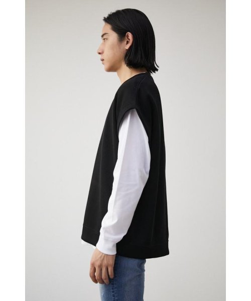 AZUL by moussy(アズールバイマウジー)/KNIT LIKE VEST SET LONG TEE/img05
