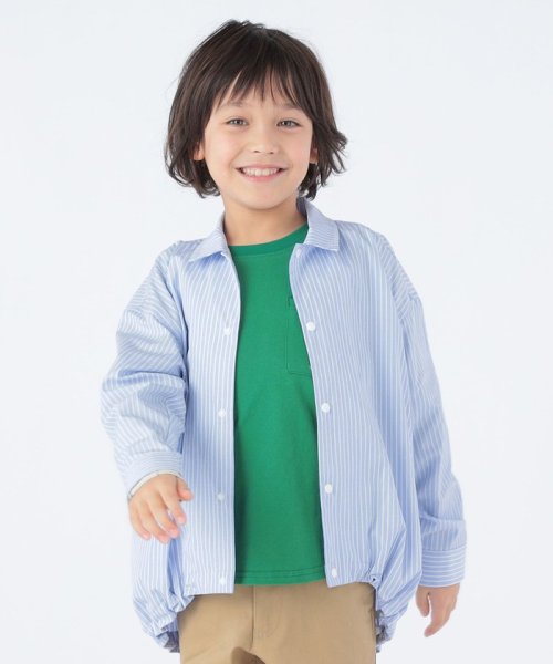 SHIPS KIDS(シップスキッズ)/SHIPS KIDS:100～130cm / チェックシャツ コンビ カットソー/img03