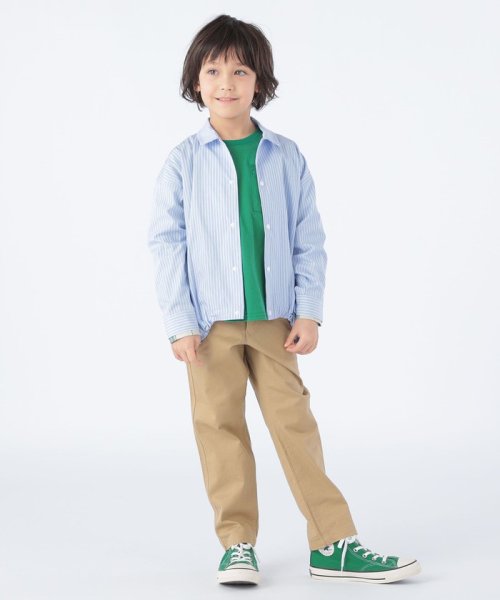 SHIPS KIDS(シップスキッズ)/SHIPS KIDS:100～130cm / チェックシャツ コンビ カットソー/img04